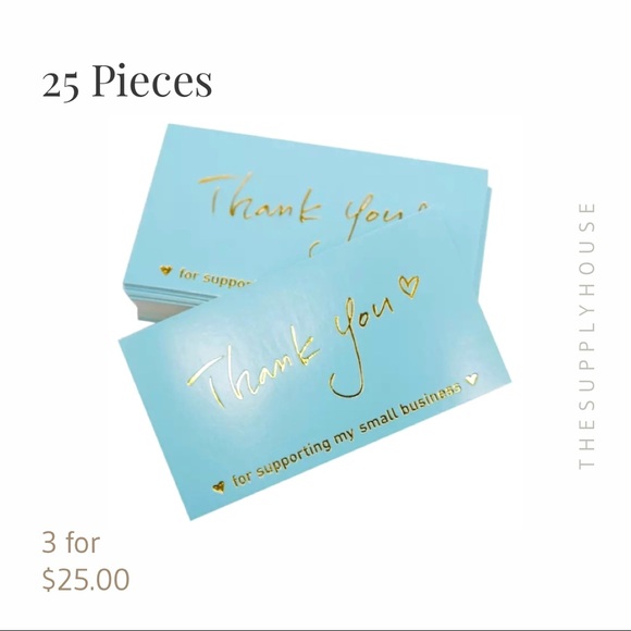 Thank You Cards. Small Business Cards. Shipping Supplies. Product Packaging - Picture 2 of 4